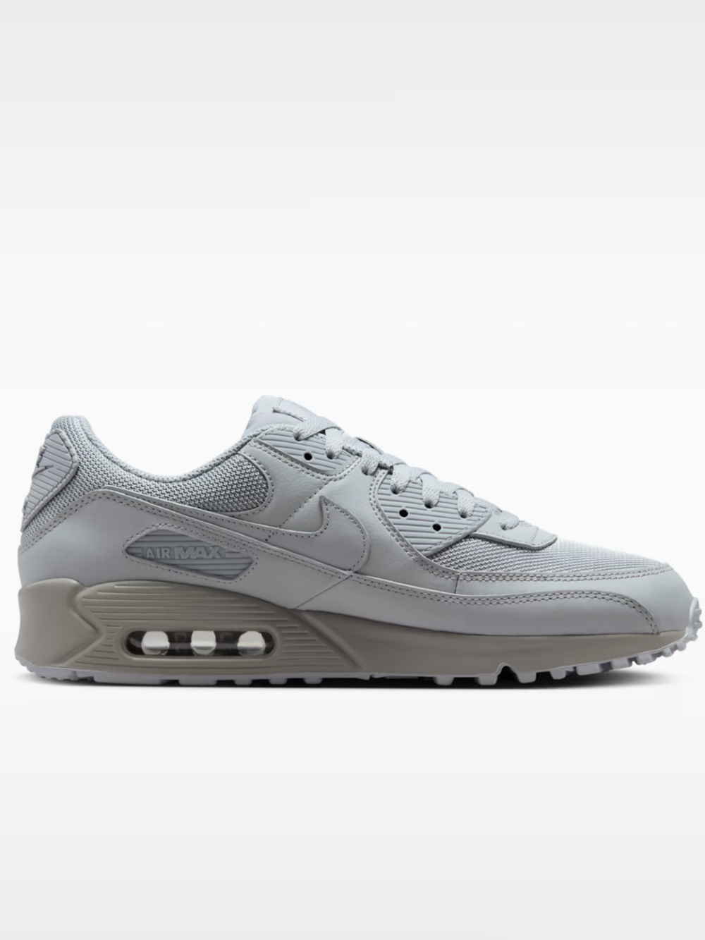 Nike Air Max 90 Triple Wolf Grey Sneakers | Men’s Size 10 | New in Box
